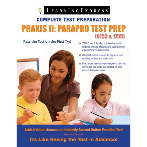 Pre-Owned PRAXIS II: Parapro Test Prep (0755-1755) (Paperback) 1576857336 9781576857335