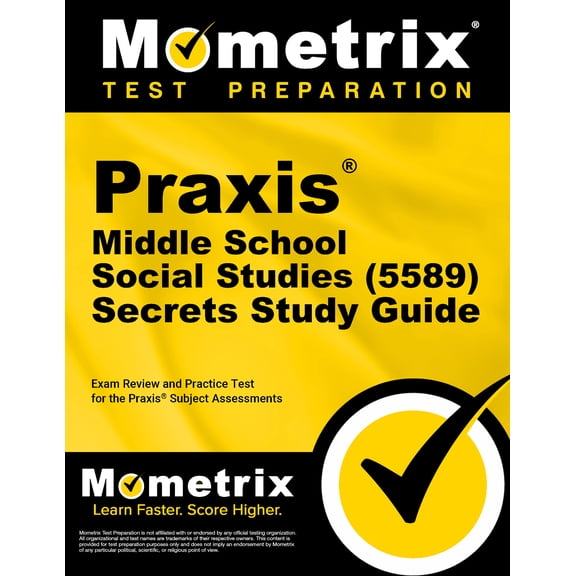 Praxis Middle School Social Studies (5589) Secrets Study Guide