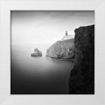thumbnail image 1 of Praxis Studio 12x12 White Modern Wood Framed Museum Art Print Titled - Lighthouse, 1 of 4