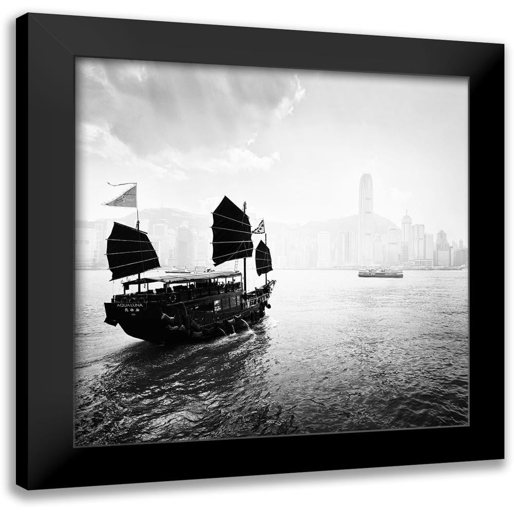 Praxis Studio 15x15 Black Modern Framed Museum Art Print Titled
