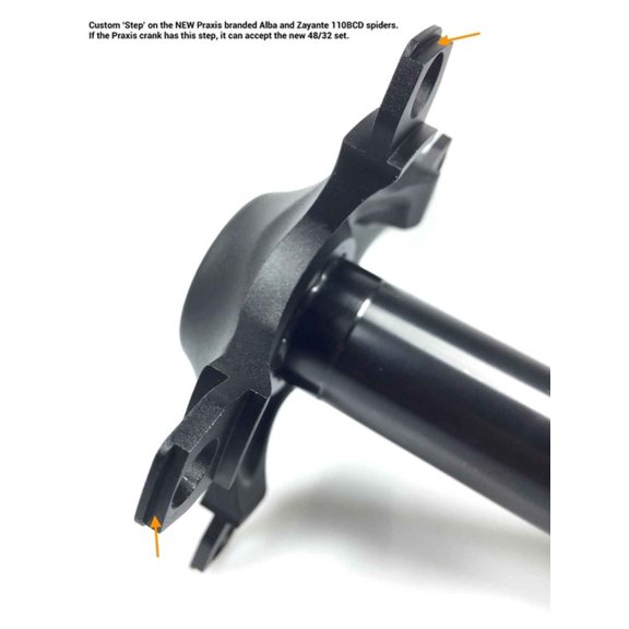 Praxis Works Compact Road Ring Set, 110BCD 32/48T, Buzz