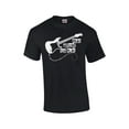 thumbnail image 1 of Pray Before You Play Christian Short Sleeve T-shirt-Black-XXL, 1 of 4
