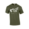 thumbnail image 1 of Pray Before You Play Christian Short Sleeve T-shirt-Military-XXL, 1 of 4