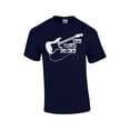 thumbnail image 1 of Pray Before You Play Christian Short Sleeve T-shirt-Navy-XL, 1 of 4