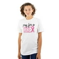thumbnail image 1 of Pray For A Cure Breast Cancer Aware Women's Graphic T Shirt Tees Brisco Brands L, 1 of 5