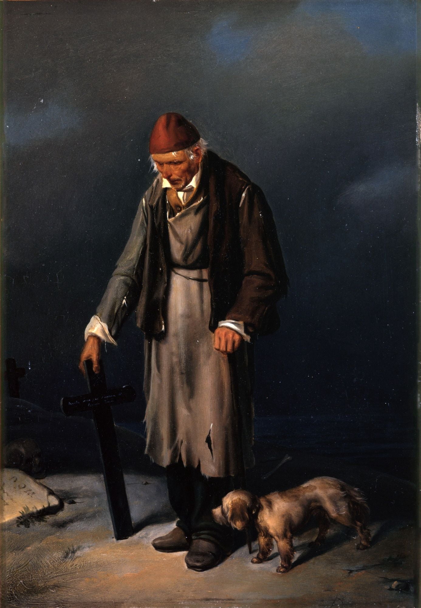 Pray For Eugenio BosaS Rest Canvas Art - (24 x 36)