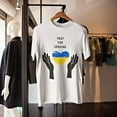 thumbnail image 1 of Pray For Ukraine T-Shirt, 1 of 4