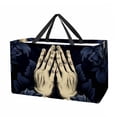thumbnail image 1 of Pray Large Foldable Oxford Cloth Storage Basket Toy Basket Storage Box, 1 of 7