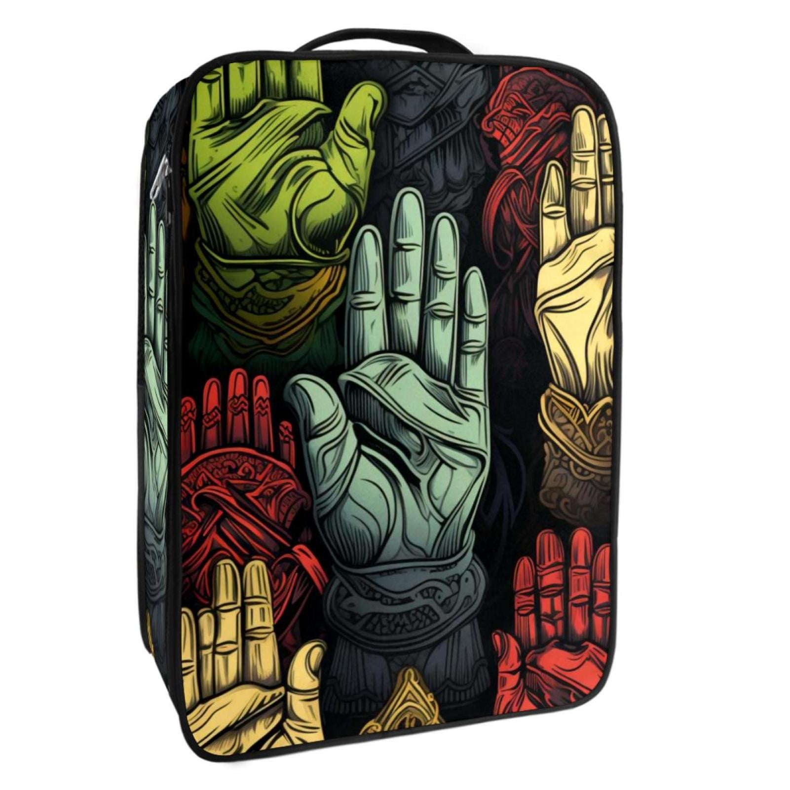 Pray Polyester Shoe Boxes Organizer 23x31cm/9x12in Space Saving