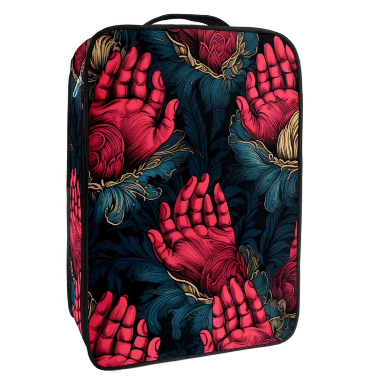 Pray Polyester Shoe Storage Box 23x31cm/9x12in Organizer Container