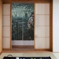 thumbnail image 1 of Pray Rod Wave Door Curtain Drape Split Doorway Curtain Room Window Hallway Closet Privacy Partition Curtain Kitchen Door Decoration 34x56in, 1 of 7