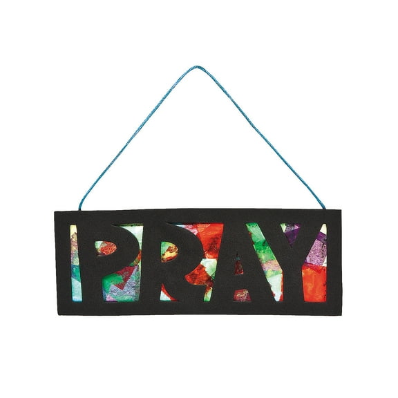 Pray Tissue Acetate Craft Kit- Craft Kits - 12 Pieces