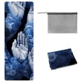 thumbnail image 1 of Pray Yoga Towel with Storage Bag, 72.8"x26.8", Suitable for Yoga, Pilates, Fitness, Gym Towels, 1 of 6