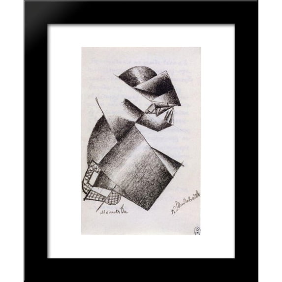 Prayer 20x24 Framed Art Print by Malevich, Kazimir