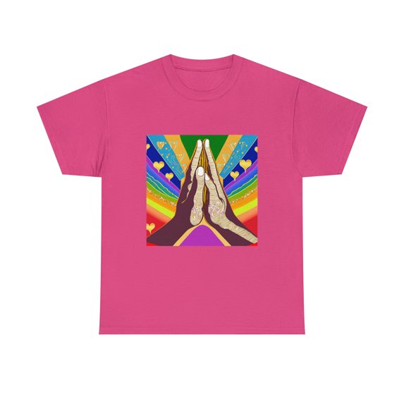 Prayer Art 2 - Unisex Heavy Cotton Tee
