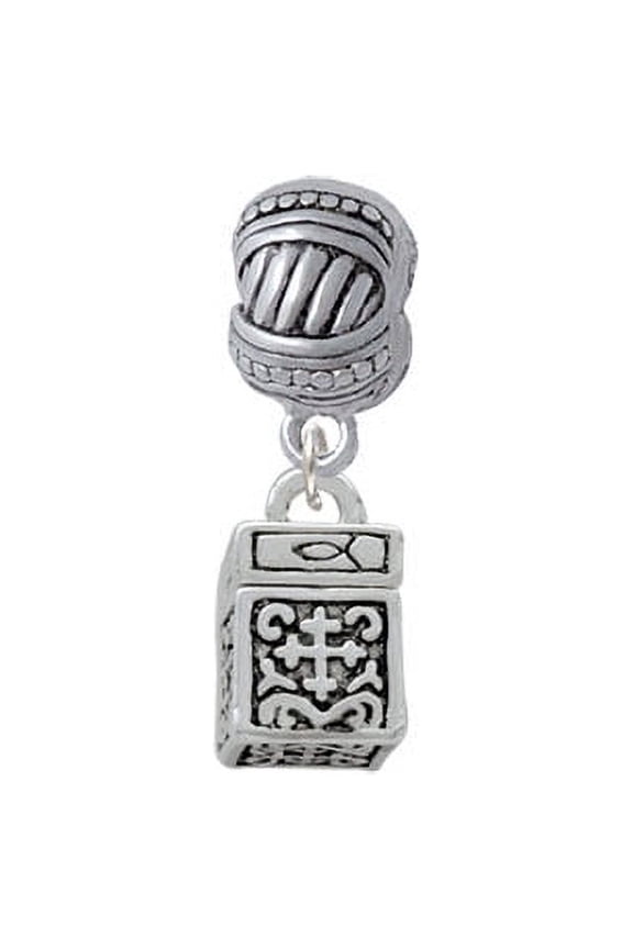 Prayer Box - Large Rope with Cross Beads Charm Bead