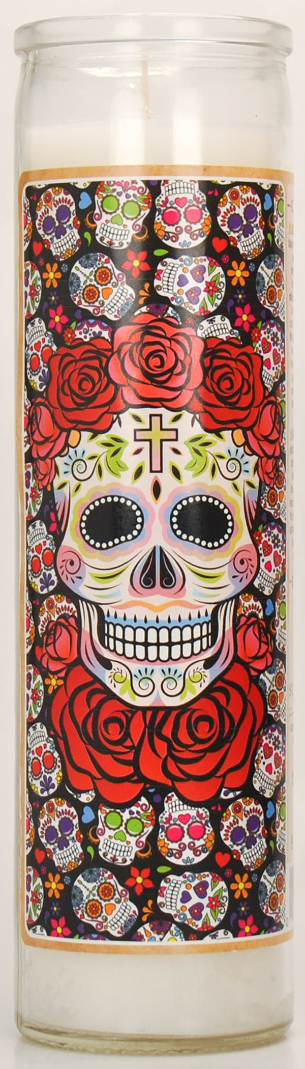 Prayer Candle All Saints Black, 8 Inch