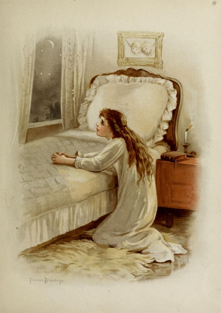 Prayer Canvas Art - Frances Brundage (24 x 36)