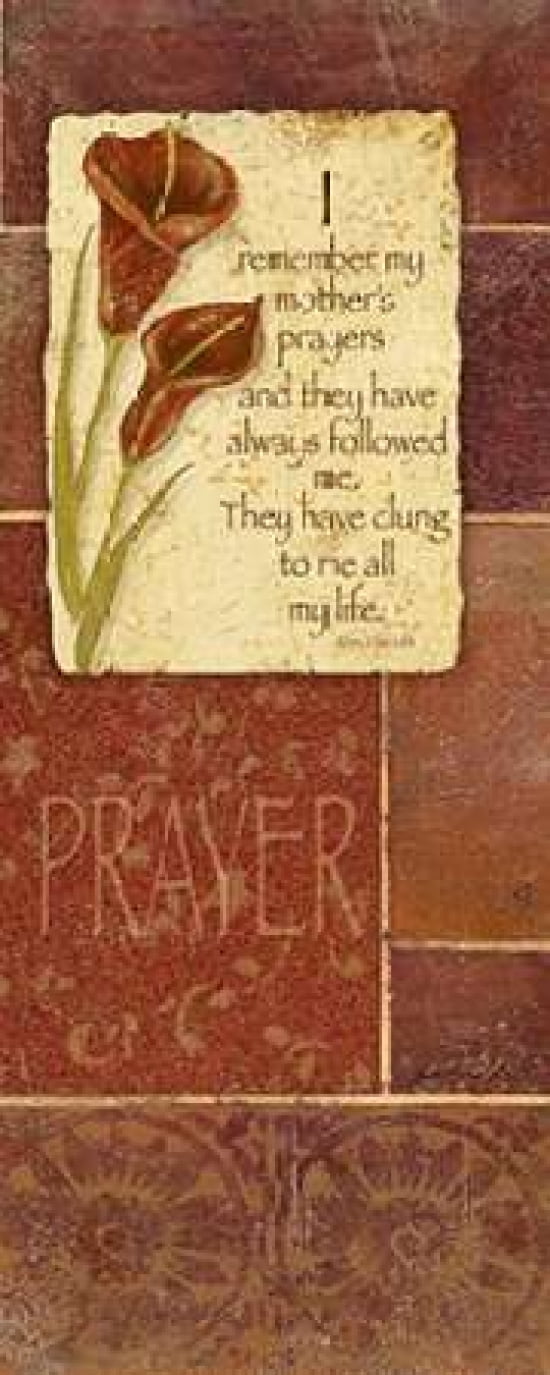 Prayer Canvas Art - Jo Moulton (10 x 20)