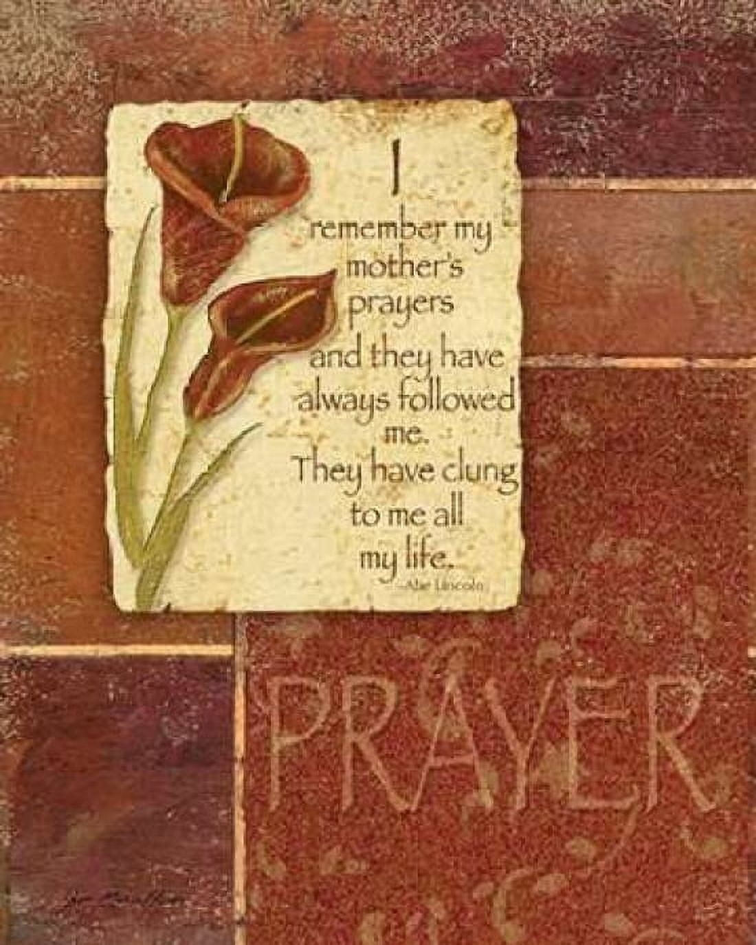 Prayer Canvas Art - Jo Moulton (24 x 30)