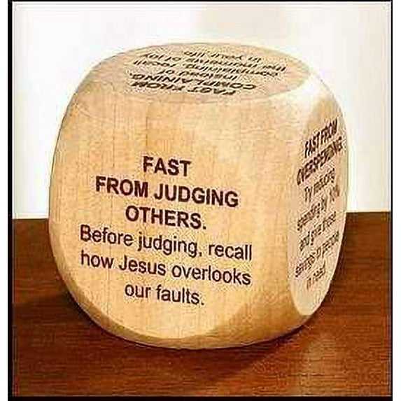 Prayer Cube-Fasting Prayers (Pack Of 12)