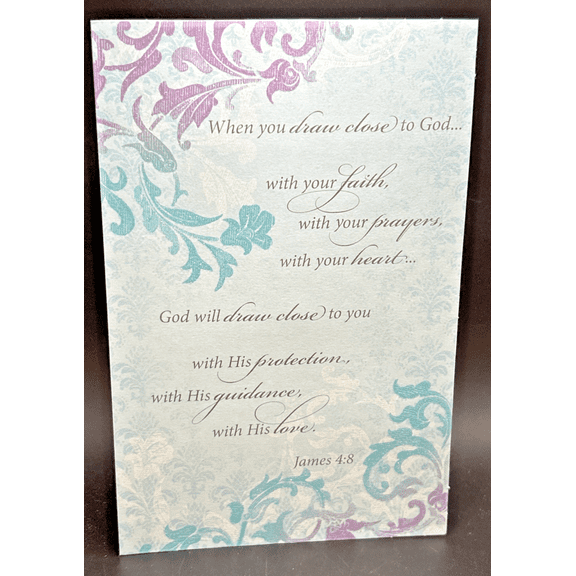Prayer During Recuperating Greeting Card w/Envelope