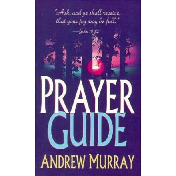 Pre-Owned Prayer Guide: (Paperback) 0883684756 9780883684757