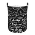 thumbnail image 1 of Prayer Of The Lord Foldable Laundry Hamper with Handle Storage Basket for Clothes Toys & Organizing, 1 of 6
