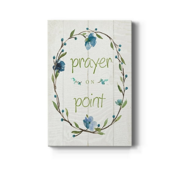 Prayer On Point Premium Gallery Wrapped Canvas - Ready to Hang - 8 x 12