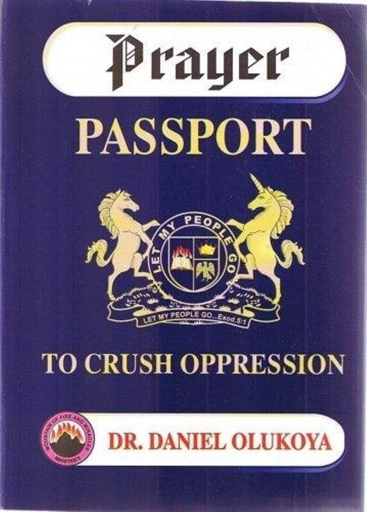 Prayer Passport (Hardcover) by Dr D K Olukoya - Walmart.com
