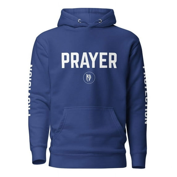 Prayer, Provision and Protection I Unisex Hoodie, Team Royal