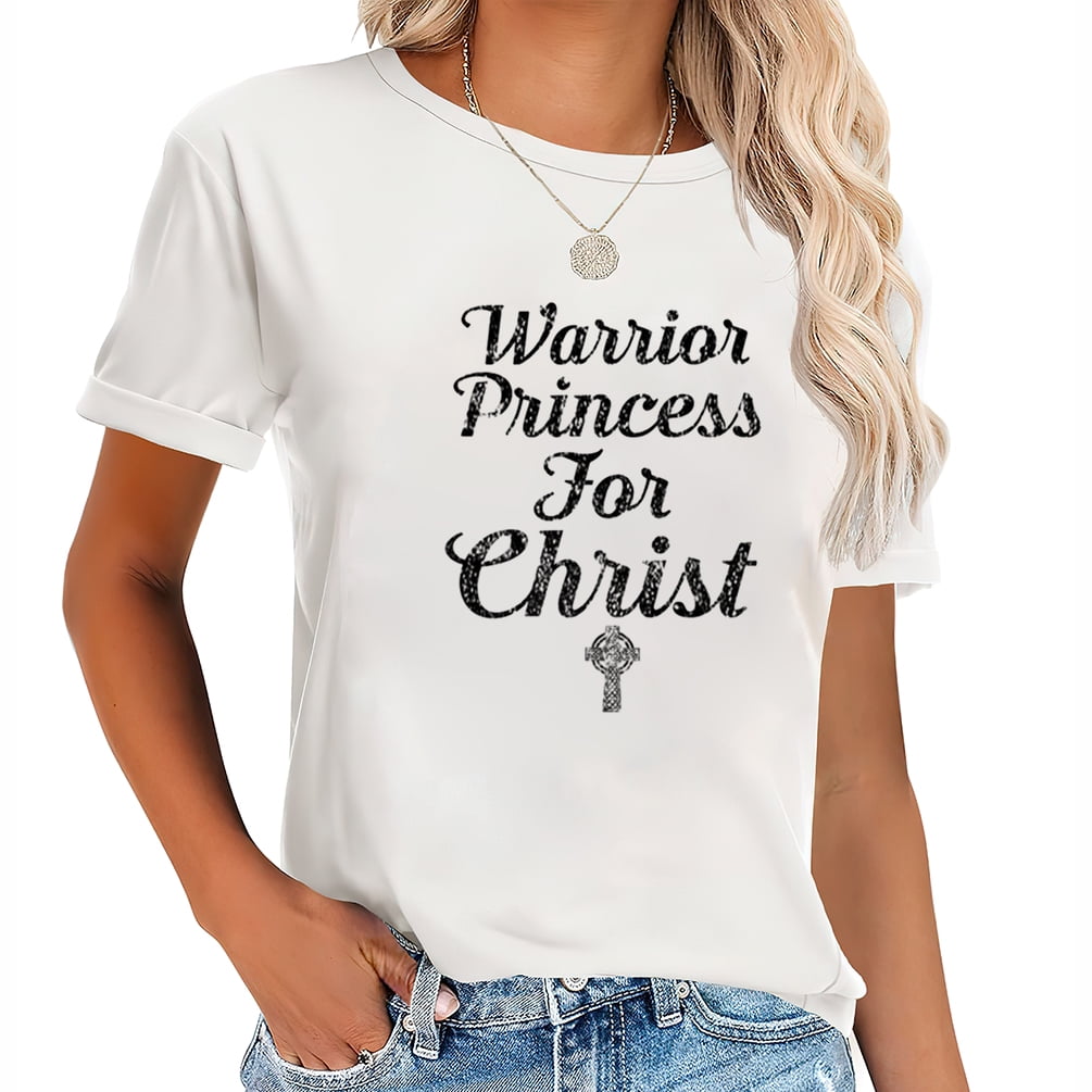 Prayer Warrior Princess For Christ Woman Of Faith Shirt Prayer Warrior Princess For Christ Woman Of Faith Shirt