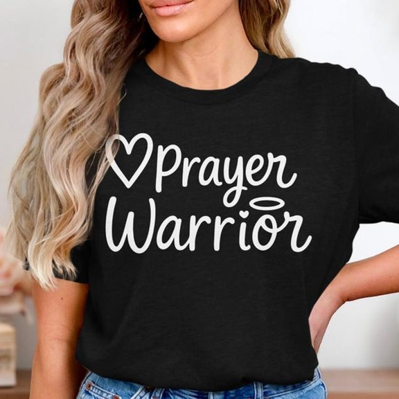 Prayer Warrior S1Hirt, CH1Ristian Faith T1EE, Religious Inspirational T S1Hirt, Spiritual Gift S1Hirt, Faith Based Graphic T1EE, Bible Verse S1Hirt