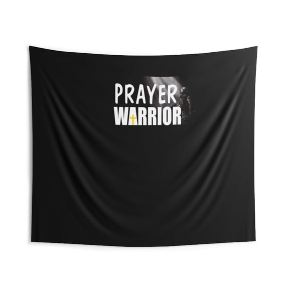 Prayer Warrior Wall Hanging Tapestry