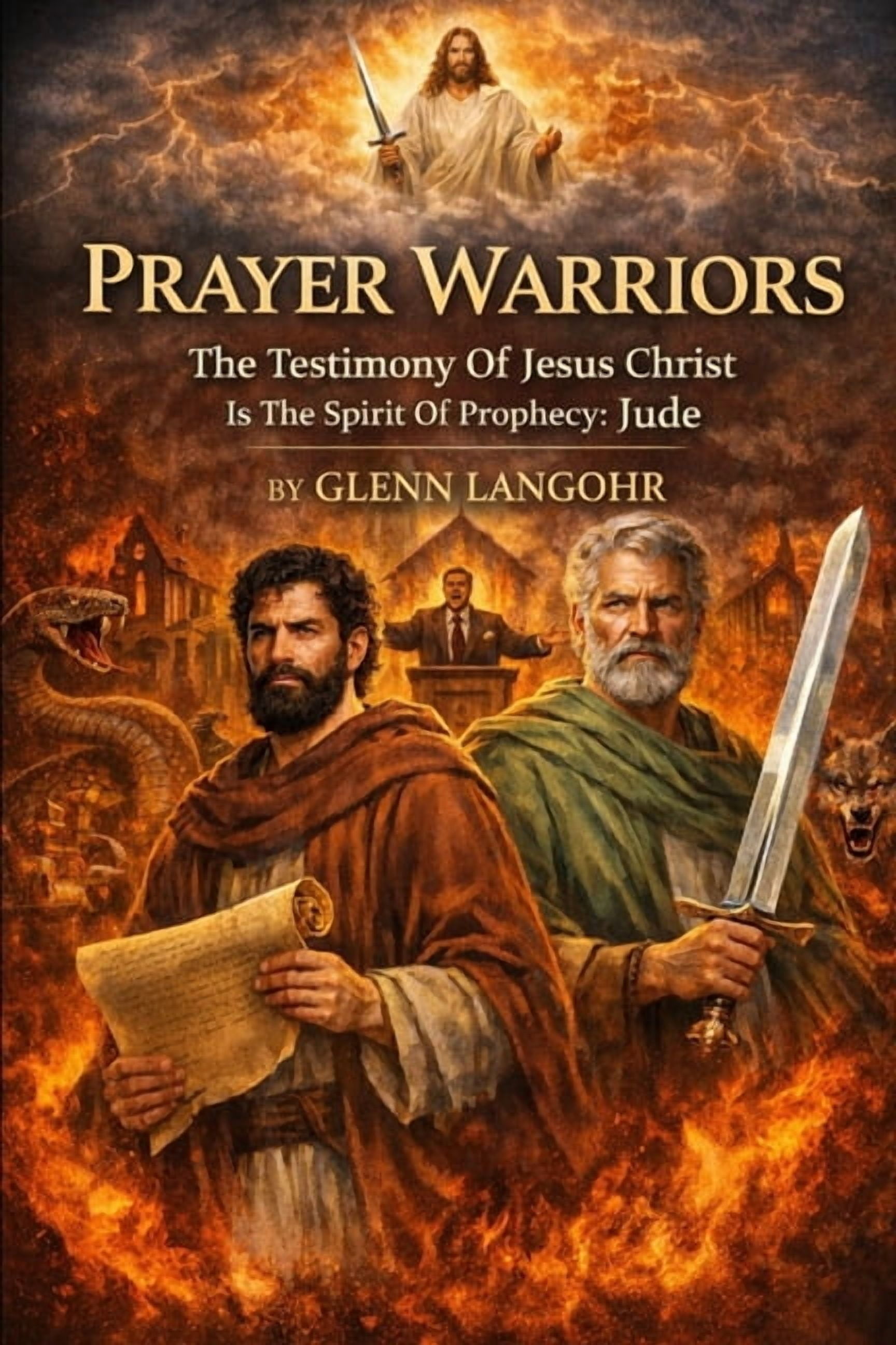 Prayer Warriors: The Testimony Of Jesus Christ Is The Spirit Of Prophecy: Jude, (Paperback)