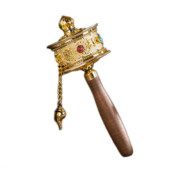 Prayer Wheel (Tibetan Buddhist) Tibetan Religion Scriptures Pray Buddhist Hand Prayer Wheel