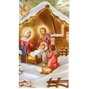 Prayer to Obtain Favors Christmas Novena holy card - laminated - Pack of 25