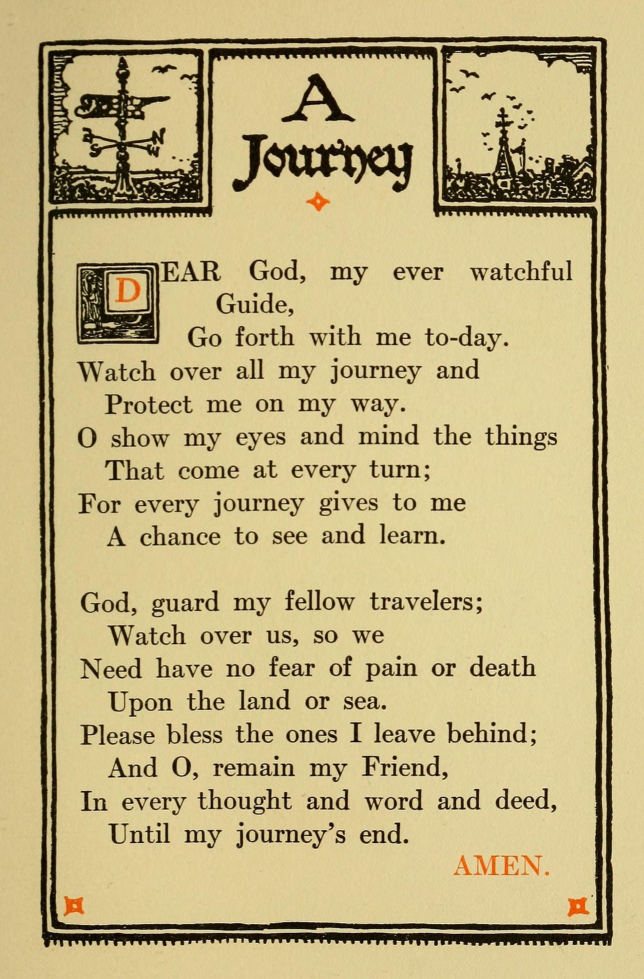 Prayers for Little Men 1912 A journey Canvas Art - Morgan van Roorbach Shepard (24 x 36)