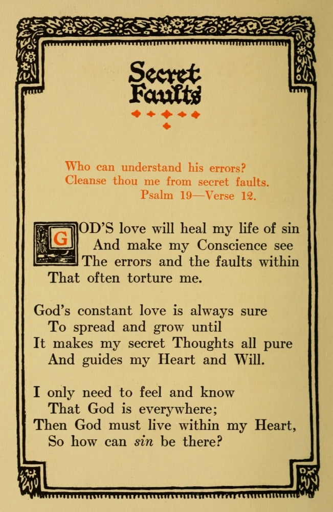 Prayers for Little Men 1912 Secret faults Canvas Art - Morgan van Roorbach Shepard (24 x 36)