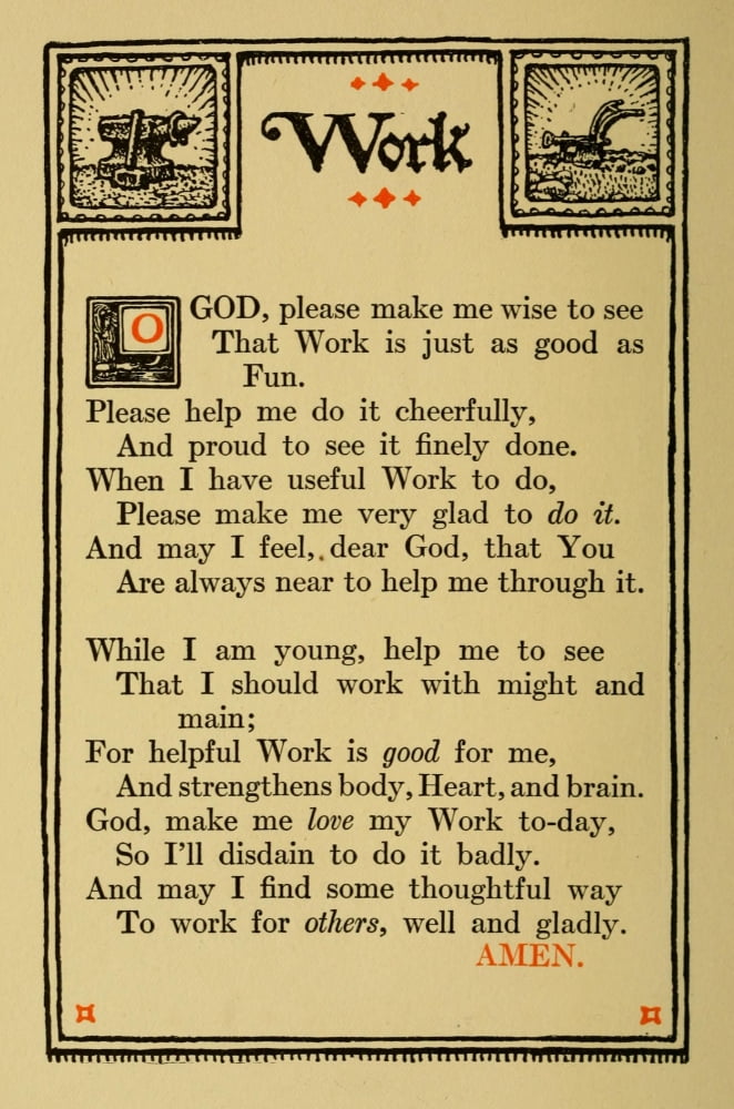 Prayers for Little Men 1912 Work Canvas Art - Morgan van Roorbach Shepard (24 x 36)