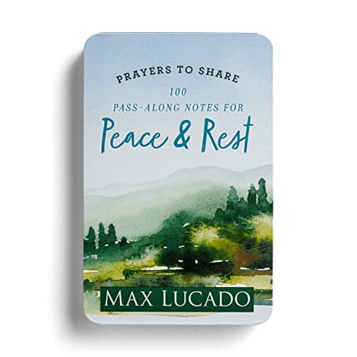 Pre-Owned 100 Pass-Along Notes for Peace and Rest: Prayers to Share (Shareable Messages of Encouragement with a Prayer, Scripture, and Inspirational Quote) (Paperback) 1648704271 9781648704277