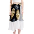 thumbnail image 1 of Praying Hands Chiffon Beach Dresses for Women, Stylish Summer Dresses for the Beach, 1 of 6