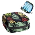 thumbnail image 1 of Praying Hands Storage Bag for Sanitary Napkins - Velvet, Sponge, and Oxford Fabric Period Pouch Organizer 4.7x6.6x6.6 in., 1 of 6