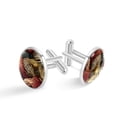 thumbnail image 1 of Praying Hands Stylish Stainless Steel Men's Cufflinks for Business Attire and Special Occasions, 1 of 6