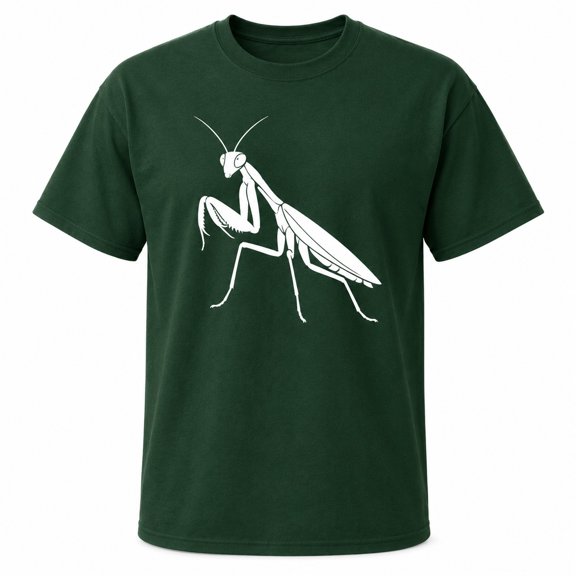 Praying Mantis Graphic T-Shirt, Unisex Classic Fit Cotton Tee