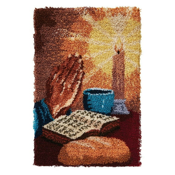 Praying | Rug Making Latch Hooking Kit