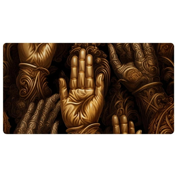 Praying hands Kitchen Mat, Kitchen Rug, Comfort Standing Desk Mat, Kitchen Floor Mat Non-Skid & Washable for Home, Office