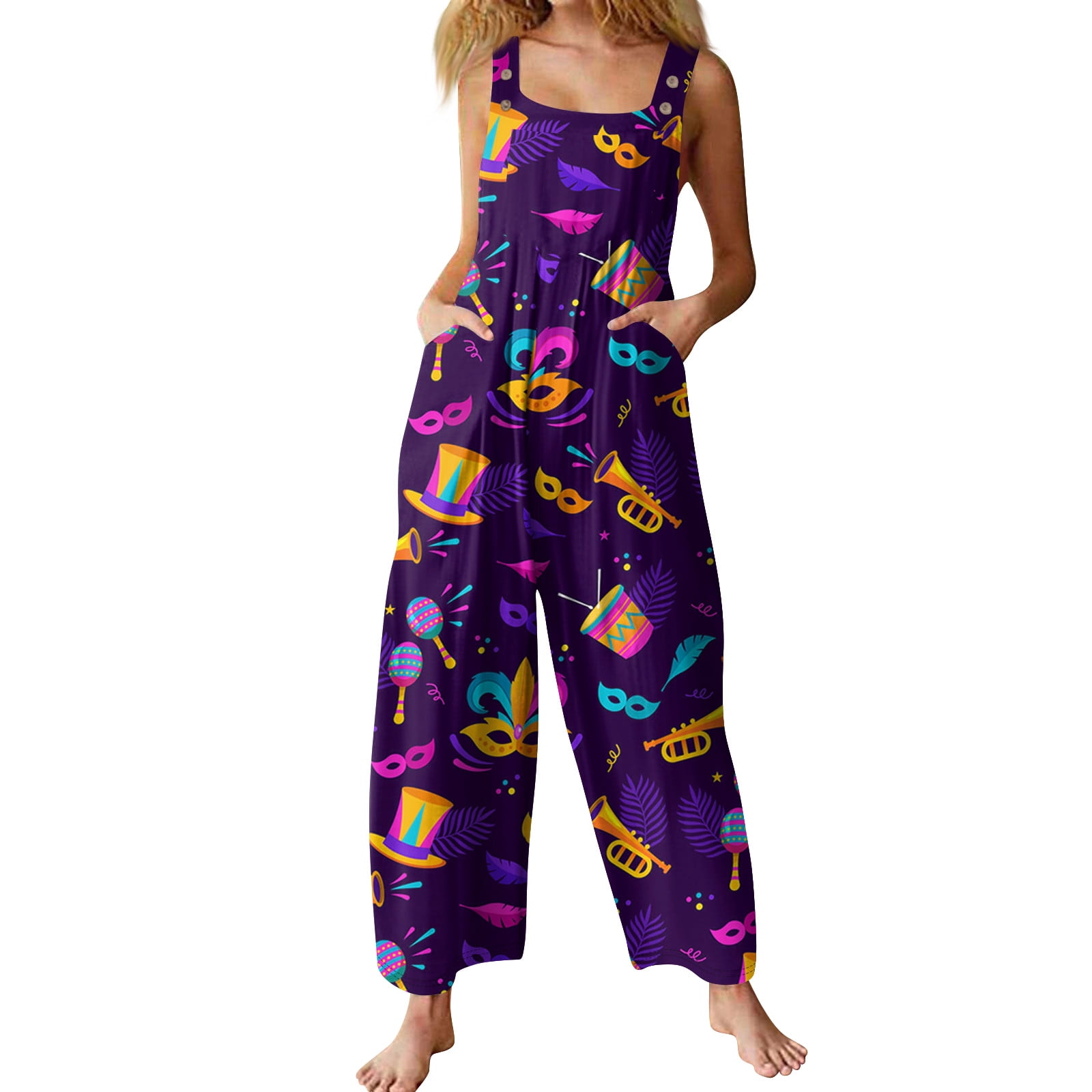 mardi gras jumpsuit for men