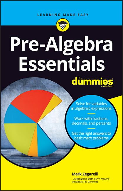 MARK ZEGARELLI Pre-Algebra Essentials for Dummies, (Paperback)