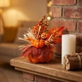 thumbnail image 1 of Pre Assembled Artificial Pumpkin Fall Centerpiece, Non Wilting Fade Resistant Weighted Base Table Arrangement, Warm Seasonal Decor For Dining Mantel Halloween Thanksgiving Home Styling, 1 of 5